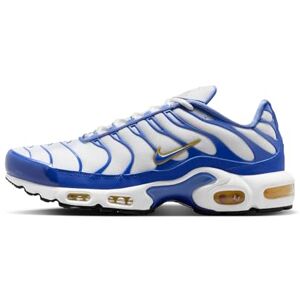 Nike Air Max Plus TN Baskets pour homme, Blanc Varsity Maïs Lyon Bleu, 44.5 EU - Publicité Nike Air Max Plus TN Baskets pour homme, Blanc Varsity Maïs Lyon Bleu, 44.5 EU - Publicité