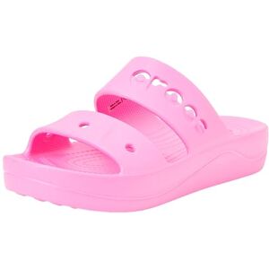 Crocs Femme Via Platform Sandal Sandales, Electric Pink, 42/43 EU - Publicité Crocs Femme Via Platform Sandal Sandales, Electric Pink, 42/43 EU - Publicité