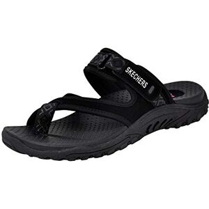 Skechers Women's Reggae Trailway Flip Flop, Black/White, 5 M US - Publicité Skechers Women's Reggae Trailway Flip Flop, Black/White, 5 M US - Publicité