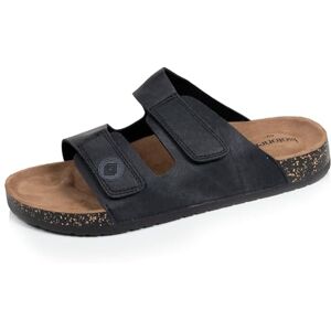 Isotoner Sandales homme à doubles bride scratch, semelle intérieur patch talon ultra confortables, 41, noir - Publicité Isotoner Sandales homme à doubles bride scratch, semelle intérieur patch talon ultra confortables, 41, noir - Publicité