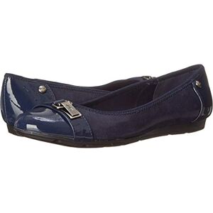 Anne Klein Able Ballerines Plates Chaussures pour Femme Large Largeur, Tissu Bleu Marine, 38.5 EU - Publicité Anne Klein Able Ballerines Plates Chaussures pour Femme Large Largeur, Tissu Bleu Marine, 38.5 EU - Publicité