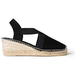 TONI PONS Espadrille Femme en Daim Tona Noir, 39 EU - Publicité TONI PONS Espadrille Femme en Daim Tona Noir, 39 EU - Publicité