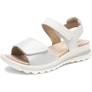 ARA Femme Tampa Sandale, Blanc, 36 EU - Publicité ARA Femme Tampa Sandale, Blanc, 36 EU - Publicité