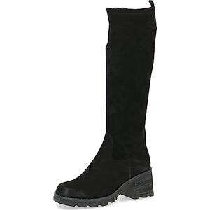 CAPRICE Bottes hautes femme à talon Memotion en cuir Jusqu'au genou Largeur G, Noir (Black Comb), 37 EU - Publicité CAPRICE Bottes hautes femme à talon Memotion en cuir Jusqu'au genou Largeur G, Noir (Black Comb), 37 EU - Publicité