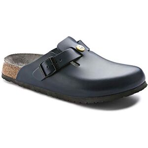 Birkenstock Sabot 61388-41, modèle Boston, semelle étroite, antistatique, cuir naturel, coloris marine, pointure 41 - Publicité Birkenstock Sabot 61388-41, modèle Boston, semelle étroite, antistatique, cuir naturel, coloris marine, pointure 41 - Publicité