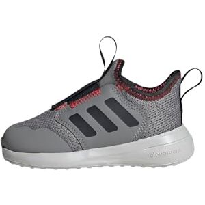 Adidas Mixte bébé TENSAUR Comfort Shoes Infants Chaussures de Course, Grey Three/Core Black/Pure Ruby, 23.5 EU - Publicité Adidas Mixte bébé TENSAUR Comfort Shoes Infants Chaussures de Course, Grey Three/Core Black/Pure Ruby, 23.5 EU - Publicité