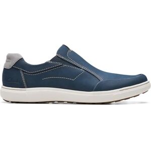 Clarks Mocassins Plats Mapstone Step pour Homme, Nubuck Bleu Marine, 44 EU - Publicité Clarks Mocassins Plats Mapstone Step pour Homme, Nubuck Bleu Marine, 44 EU - Publicité