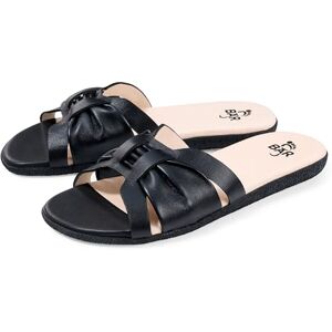 BÄR Tiana Femme Mules / Chaussons Sandales avec 100 % d'espace pour les orteils Respirantes, Noir , 38 EU Large - Publicité BÄR Tiana Femme Mules / Chaussons Sandales avec 100 % d'espace pour les orteils Respirantes, Noir , 38 EU Large - Publicité