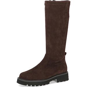 CAPRICE Bottes hautes femme sans talon Memotion Jusqu'au genou Plates Largeur G, Marron (Brandy Stretch), 40 EU - Publicité CAPRICE Bottes hautes femme sans talon Memotion Jusqu'au genou Plates Largeur G, Marron (Brandy Stretch), 40 EU - Publicité