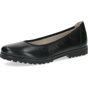 CAPRICE Ballerines Femme en Cuir Bout Rond, Noir (Black Nappa), 37 EU - Publicité CAPRICE Ballerines Femme en Cuir Bout Rond, Noir (Black Nappa), 37 EU - Publicité