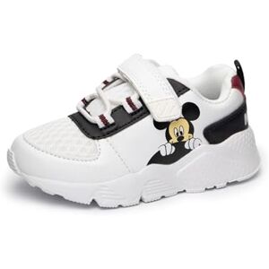 Disney Baskets Mickey Mouse pour Garçons et Filles Crochet et Boucle Chaussures de Sport à Lacets Classiques pour Enfants, Blanc Chaussures Enfant Marchandise - Publicité Disney Baskets Mickey Mouse pour Garçons et Filles Crochet et Boucle Chaussures de Sport à Lacets Classiques pour Enfants, Blanc Chaussures Enfant Marchandise - Publicité