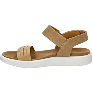 ECCO Femme Flowt Sandales Bride Cheville, Marron (Lion/Cashmere 51323), 42 EU - Publicité