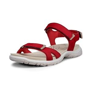 ECCO Sandales Offroad ROAM à 3 brides pour femme, rouge chili, pointure 41 - Publicité ECCO Sandales Offroad ROAM à 3 brides pour femme, rouge chili, pointure 41 - Publicité