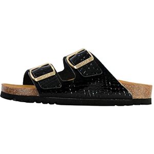 Scholl JOSEPHINE Croco Printed Synthetic Black - Publicité Scholl JOSEPHINE Croco Printed Synthetic Black - Publicité