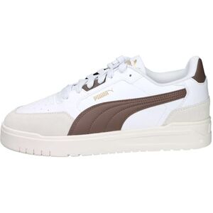 Puma Sneakers Shuffle Downtown Unisexe 45, White Flat Bronze Vapor Gray Brown - Publicité Puma Sneakers Shuffle Downtown Unisexe 45, White Flat Bronze Vapor Gray Brown - Publicité