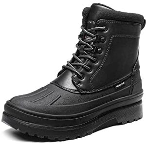 Bruno Marc Bottes de Neige Hommes Isolées Imperméables Chaudes Extérieur Doublure Fourrure Hiver,Size 44.5,Noir,SBSB229M - Publicité Bruno Marc Bottes de Neige Hommes Isolées Imperméables Chaudes Extérieur Doublure Fourrure Hiver,Size 44.5,Noir,SBSB229M - Publicité