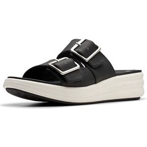 Clarks Femme Drift Buckle Sandale Glissante, Noir, 38 EU - Publicité Clarks Femme Drift Buckle Sandale Glissante, Noir, 38 EU - Publicité