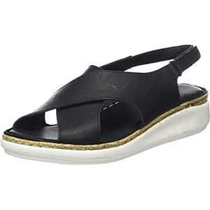 Andrea Conti Sandales pour Femme Talon, Noir, 41 EU - Publicité Andrea Conti Sandales pour Femme Talon, Noir, 41 EU - Publicité