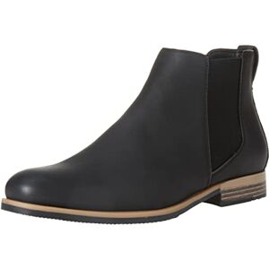 Amazon Essentials Bottines Chelsea Homme, Noir Faux Cuir, 42.5 EU - Publicité Amazon Essentials Bottines Chelsea Homme, Noir Faux Cuir, 42.5 EU - Publicité