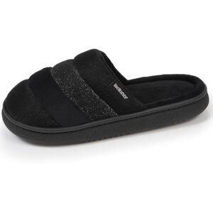 Isotoner Chaussons pantoufles Mules femme semelle bloup extra confort, 36 EU, noir - Publicité Isotoner Chaussons pantoufles Mules femme semelle bloup extra confort, 36 EU, noir - Publicité