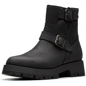 Clarks Ledwick Haley Womens Black Oily Lea, 3.5 - Publicité Clarks Ledwick Haley Womens Black Oily Lea, 3.5 - Publicité