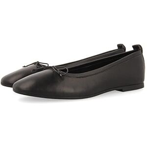GIOSEPPO Ballerines noires en peau pour femme pierbach - Publicité GIOSEPPO Ballerines noires en peau pour femme pierbach - Publicité