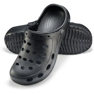 ESTRO Sabots Homme Clogs Femme Unisexe Sabot Jardin Femme Gomme Mules Hommes Sabots de Jardinage Homme Léger (36, PZ02 Noir) - Publicité ESTRO Sabots Homme Clogs Femme Unisexe Sabot Jardin Femme Gomme Mules Hommes Sabots de Jardinage Homme Léger (36, PZ02 Noir) - Publicité