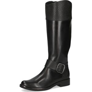 CAPRICE Bottes femme en cuir avec boucle, Noir (Black Comb), 40 EU - Publicité CAPRICE Bottes femme en cuir avec boucle, Noir (Black Comb), 40 EU - Publicité