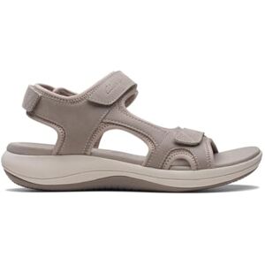 Clarks Mixte Mira Bay Sandal, Stone, 41 EU - Publicité Clarks Mixte Mira Bay Sandal, Stone, 41 EU - Publicité