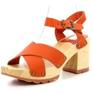 Kickers WISE,SANDALE FEMME ORANGE BRIQUE, 38 EU - Publicité Kickers WISE,SANDALE FEMME ORANGE BRIQUE, 38 EU - Publicité