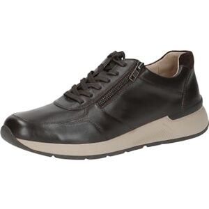CAPRICE Baskets Homme Basses en Cuir avec Fermeture éclair, Marron (DK Brown Comb), 44 EU - Publicité CAPRICE Baskets Homme Basses en Cuir avec Fermeture éclair, Marron (DK Brown Comb), 44 EU - Publicité