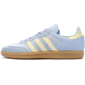 Adidas Samba OG Bleu/Jaune Mixte - Publicité Adidas Samba OG Bleu/Jaune Mixte - Publicité