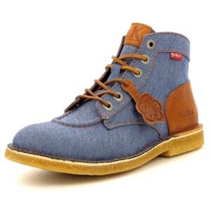 Kickers Legend, Bottillons Mixte, Bleu, 45 - Publicité Kickers Legend, Bottillons Mixte, Bleu, 45 - Publicité