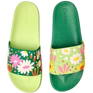 Dedoles Chaussure & Pantoufles Homme Femme & Enfants Sandales Antidérapant designs amusants Livre Pizza Café Renard Lama Cadeau, couleur: Vert, motif: Jardin de fleurs, taille: 39 - Publicité Dedoles Chaussure & Pantoufles Homme Femme & Enfants Sandales Antidérapant designs amusants Livre Pizza Café Renard Lama Cadeau, couleur: Vert, motif: Jardin de fleurs, taille: 39 - Publicité