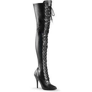 Pleaser Seduce-3024, Bottes hautes classiques non doublées femme Noir Schwarz (Blk Str Pu), 39 EU - Publicité Pleaser Seduce-3024, Bottes hautes classiques non doublées femme Noir Schwarz (Blk Str Pu), 39 EU - Publicité