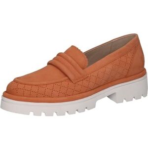 CAPRICE Mocassins Femme en Cuir à Talon Bloc, Orange (Orange Suede), 41 EU - Publicité CAPRICE Mocassins Femme en Cuir à Talon Bloc, Orange (Orange Suede), 41 EU - Publicité