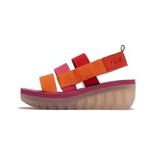 Fly London Femme YERE847FLY Sandal, Devil Red/Multicolor/Lilac, 41 EU - Publicité Fly London Femme YERE847FLY Sandal, Devil Red/Multicolor/Lilac, 41 EU - Publicité