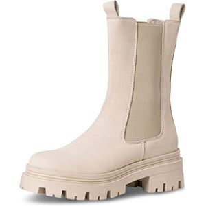 Tamaris Bottes classiques pour femme, semelle intérieure amovible, doublure confortable, Blanc cassé., 41 EU - Publicité Tamaris Bottes classiques pour femme, semelle intérieure amovible, doublure confortable, Blanc cassé., 41 EU - Publicité