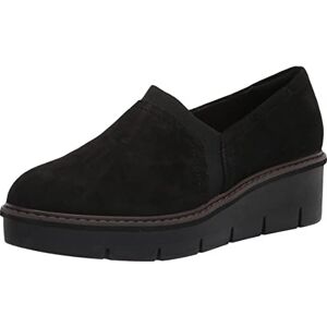 Clarks Women's Airabell Mid Loafer, Black Suede, 6 - Publicité Clarks Women's Airabell Mid Loafer, Black Suede, 6 - Publicité