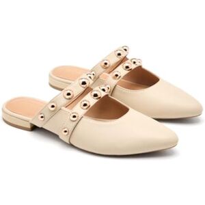 GIOSEPPO Ahnapee Mary Jane Chaussures Plates pour Femme, Blanc Ivoire, 39 EU - Publicité GIOSEPPO Ahnapee Mary Jane Chaussures Plates pour Femme, Blanc Ivoire, 39 EU - Publicité