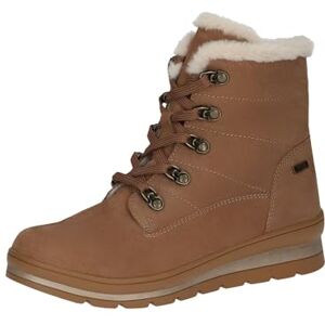 CAPRICE Bottines femme à lacets Doublées Déperlantes, Marron (Nut Nubuc), 39 EU - Publicité CAPRICE Bottines femme à lacets Doublées Déperlantes, Marron (Nut Nubuc), 39 EU - Publicité