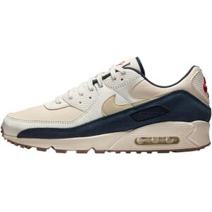 Nike Air Max 90 PRM, Baskets Homme 44.5 EU, Pale Ivory Lt Kaki Thunder Blue Sail, 44.5 EU - Publicité Nike Air Max 90 PRM, Baskets Homme 44.5 EU, Pale Ivory Lt Kaki Thunder Blue Sail, 44.5 EU - Publicité