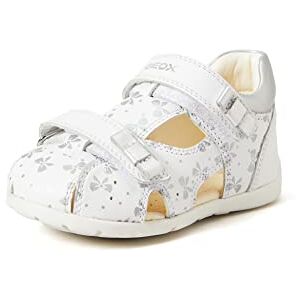 Geox Bébé Garçon B Kaytan B Premiers Pas, White/Silver, 24 EU - Publicité Geox Bébé Garçon B Kaytan B Premiers Pas, White/Silver, 24 EU - Publicité