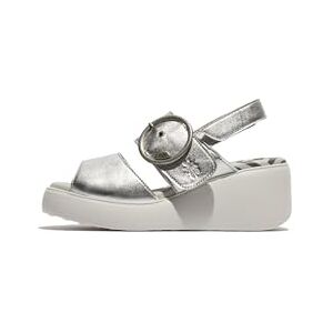 Fly London Women's DIGO939FLY Sandal, Silver, 39 - Publicité Fly London Women's DIGO939FLY Sandal, Silver, 39 - Publicité