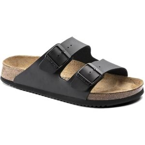 Birkenstock Classic Arizona Birko-Flor Mules unisexes pour adulte, Noir, 44 EU Étroit - Publicité Birkenstock Classic Arizona Birko-Flor Mules unisexes pour adulte, Noir, 44 EU Étroit - Publicité