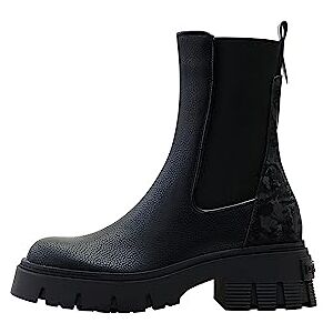 Desigual Bottes Chelsea Base Noires - Publicité Desigual Bottes Chelsea Base Noires - Publicité