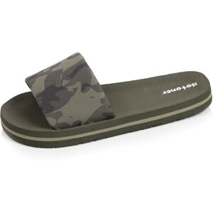Isotoner Mules Claquettes Fille Sandale de Plage, Piscine, Confort Quotidien, 32/33 EU, Camo Kaki - Publicité Isotoner Mules Claquettes Fille Sandale de Plage, Piscine, Confort Quotidien, 32/33 EU, Camo Kaki - Publicité