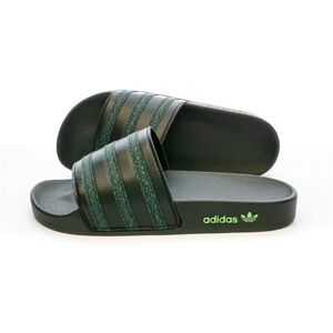 Adidas Claquettes Noir/Vert Adilette HP6266 Noir 36FR - Publicité Adidas Claquettes Noir/Vert Adilette HP6266 Noir 36FR - Publicité