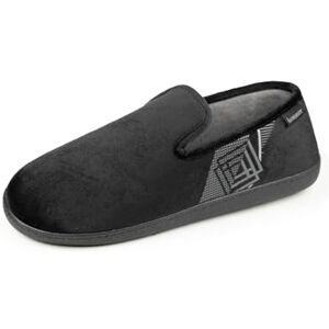 Isotoner Chaussons pantoufles Charentaises homme semelle à mémoire de forme, 40, noir - Publicité Isotoner Chaussons pantoufles Charentaises homme semelle à mémoire de forme, 40, noir - Publicité