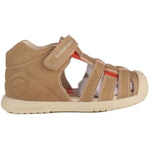 Biomecanics 262131 Sandales Enfant Marron Beige Naturel avec Fermeture Velcro et Bride en Cuir 22 - Publicité Biomecanics 262131 Sandales Enfant Marron Beige Naturel avec Fermeture Velcro et Bride en Cuir 22 - Publicité